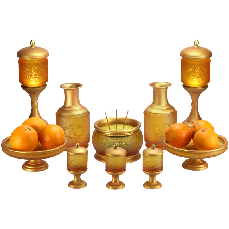 Lễ cúng thủy tinh vào chùa để mang lại phú quý, phú quý