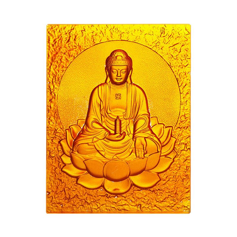 Gạch Đông Y Phật Pha Lê Vàng