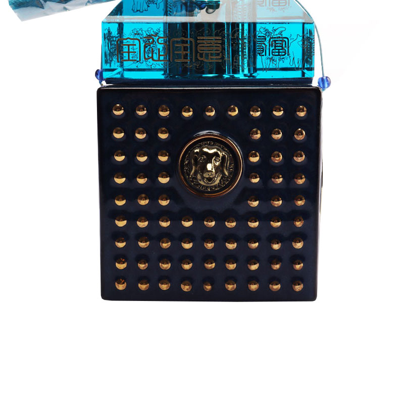 Nắp chai hươu màu xanh đồ trang trí đồ dùng chai rượu thủy tinh