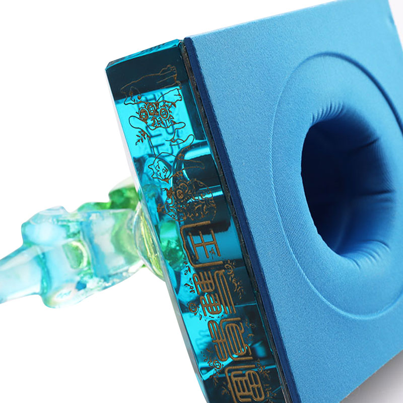 Nắp chai hươu màu xanh đồ trang trí đồ dùng chai rượu thủy tinh