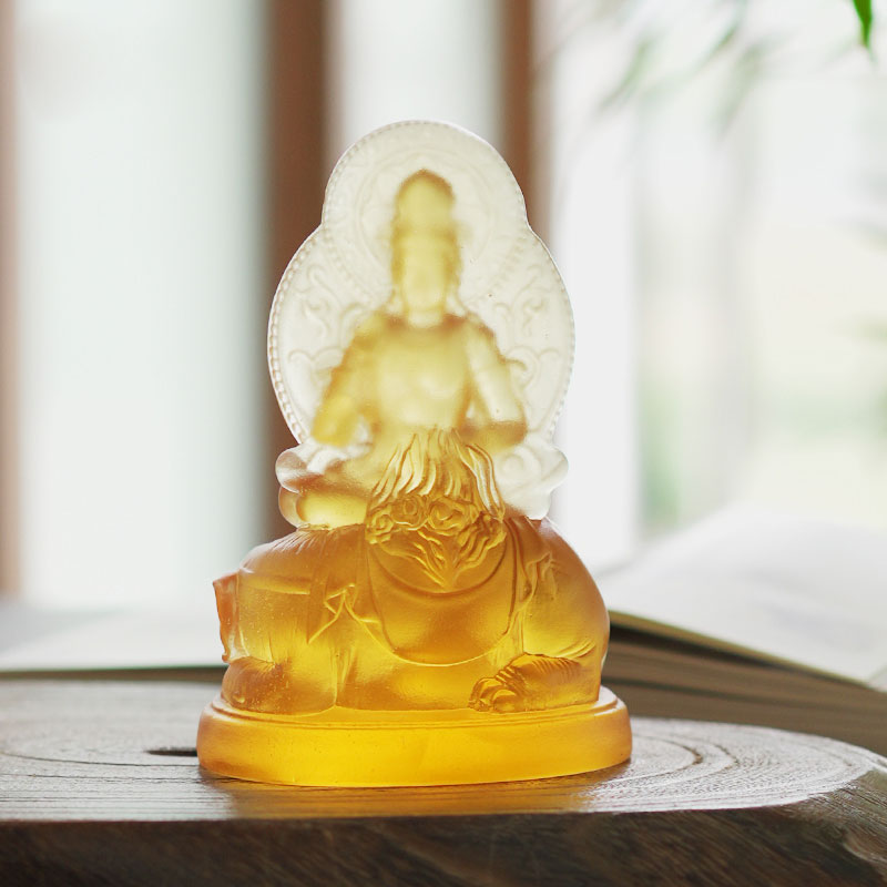 Tượng thủy tinh Phổ Hiền Bồ Tát